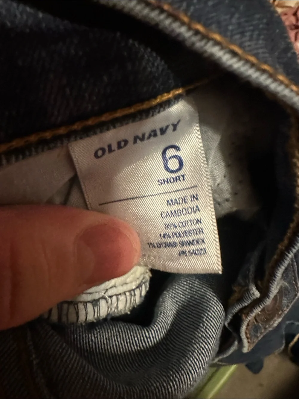 Old Navy size short
